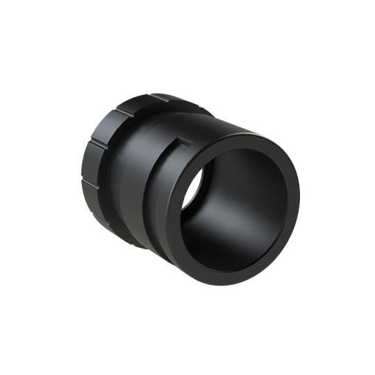 ABB - FTNG FEM 2IN NW36 PA6 IP68 BLK RACC.MIL DN36 UNS 2-18 PA6 BK IP68. BVIVG-U506