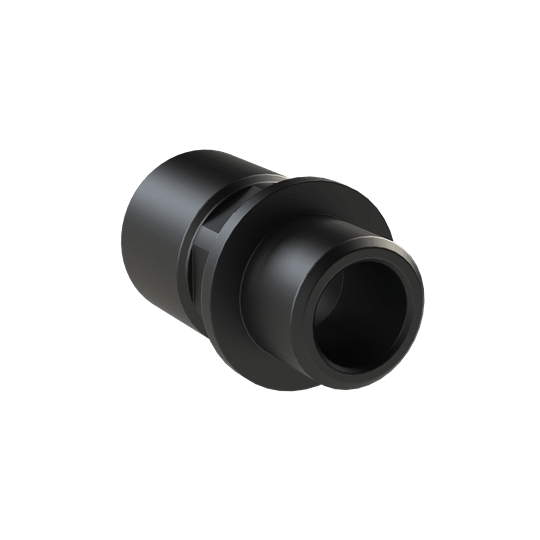 ABB - Raccordo di dimensione DN10 M16 in materiale PA6 nero con protezione IP66 e certificazione CSA.