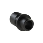 ABB - Raccordo di dimensione DN10 M16 in materiale PA6 nero con protezione IP66 e certificazione CSA.