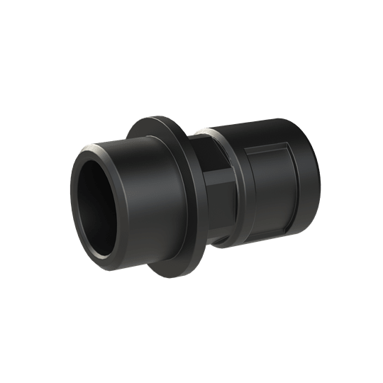 ABB - Raccordo struttura M20 DN10 in materiale PA6 nero con protezione IP66. BVND-M200GT