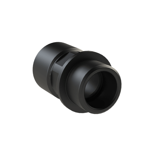 ABB - Raccordo di dimensione DN12 M20 in materiale PA6 nero con grado di protezione IP66.