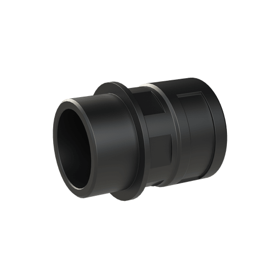 ABB - Raccordo di giunzione M40 in nylon nero IP66 per tubi da 29mm.