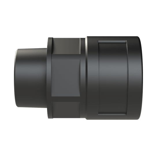 ABB - Raccordo DN23 3/4 NPT PA6 BK IP66 STR 3/4NPT NW23 BLK BVND-N043GT