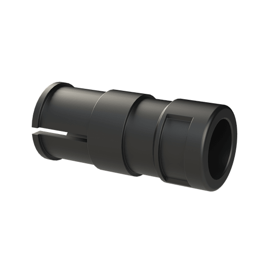 ABB - Raccordo guaina-tubo DN12 M16 nero IP68 senza morsetto in PA6.
