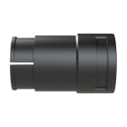 ABB - Raccordo guaina-tubo DN36 M40 nero IP68 senza morsetto di bloccaggio NW36 PA6. BVNR-REM406