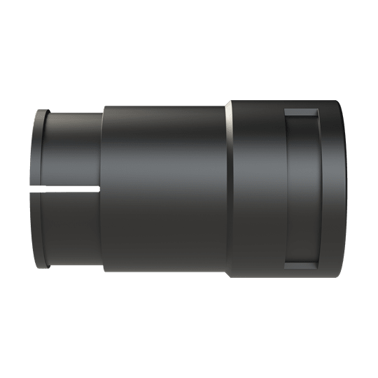ABB - Raccordo guaina-tubo DN36 M40 nero IP68 senza morsetto di bloccaggio NW36 PA6.