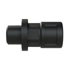 ABB - Raccordo di dimensione DN12 M12 in materiale PA6 nero con protezione IP68. BVNV-M12M