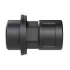 ABB - Raccordo STR M20 DN10 PA6 IP68 CSA NERO per installazioni elettriche.