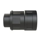 ABB - Raccordo struttura M20 DN17 IP68 CSA PA6 nero per installazioni elettriche.