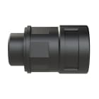 ABB - Raccordo struttura M20 DN17 IP68 CSA PA6 nero per installazioni elettriche.
