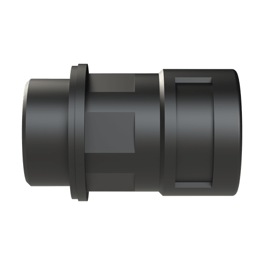 ABB - Raccordo struttura M25 DN17 in materiale PA6 nero IP68 CSA.