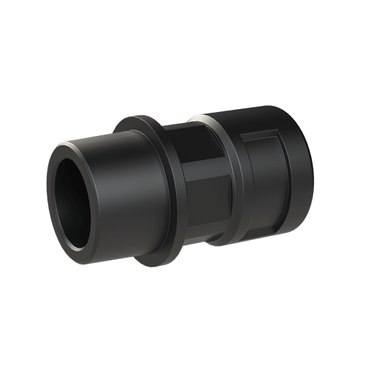 ABB - Raccordo STR DN12 1/2 NPT PA6 IP68 Nero per ambienti industriali.