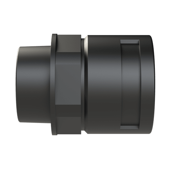 ABB - Raccordo DN36 1-1/4 NPT PA6 BK IP68 Condftng STR 1-1/4NPT NW36 BLK.