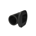 ABB - Raccordo a flangia 90 gradi DN29 PG29PA6 nero IP66.
