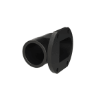 ABB - Raccordo a flangia 90 gradi DN29 PG29PA6 nero IP66. BVOD-P299GT
