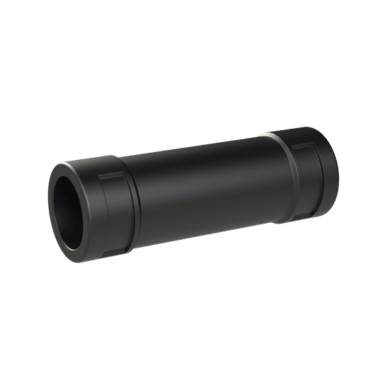 ABB - Raccordo flessibile in nylon nero IP66 per guaina DN17.