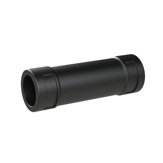 ABB - Raccordo flessibile in nylon nero IP68 per guaina DN17.