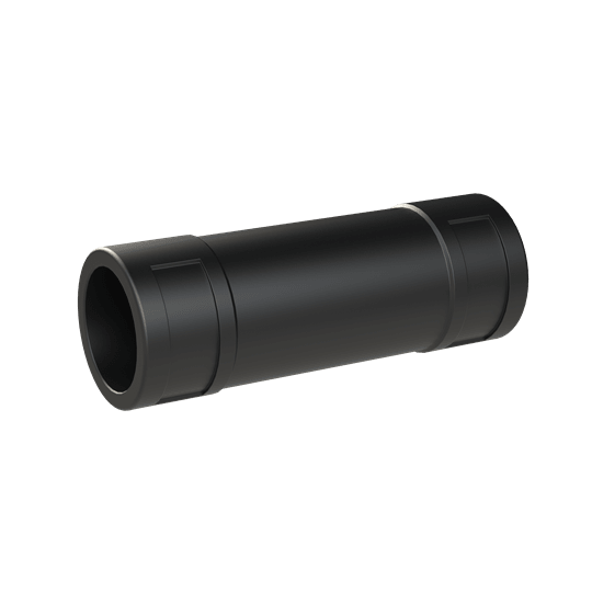 ABB - Raccordo flessibile in PA6 nero IP68 per guaina DN23.