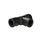 ABB - T-CONN 1PC 3X DN10 PA6 IP66 BLACK RACCORDO A T DN10+DN10+DN10 PA6 NERO IP66 BVTD-101010GT