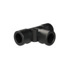 ABB - T-CONN 1PC 3X DN10 PA6 IP66 BLACK RACCORDO A T DN10+DN10+DN10 PA6 NERO IP66