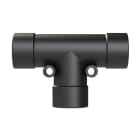 ABB - T-CONN 1PC 3X DN17 PA6 IP66 BLACK RACCORDO A T DN17+DN17+DN17 PA6 NERO IP66 BVTD-171717GT