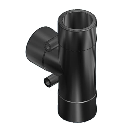 ABB - T-connessione 1 pezzo 3 vie NW10 PA6 IP68GT nero raccordo a T DN10 PA6 nero IP68.