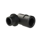 ABB - Raccordo 90 gradi M16 DN10 IP66 CSA PA6 nero per installazioni industriali.