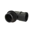 ABB - Raccordo 90 gradi M20 in nylon nero IP66 CSA DN10 per installazioni industriali.