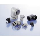 ABB - Raccordo 90 gradi DN12 1/2 gas PA6 nero IP68.