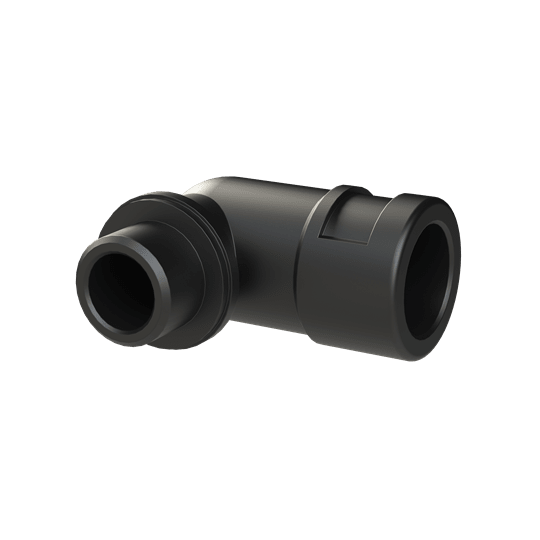 ABB - RACC. 90G DN12 M16 PA6 BK IP68 COND FTNG 90D M16 NW12 CSA BLK