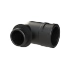 ABB - Raccordo 90 gradi DN32 M32 PA6 nero IP68 CSA per condotti da 29 mm.