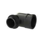 ABB - Raccordo 90 gradi DN32 M32 PA6 nero IP68 CSA per condotti da 29 mm. BVWV-M329