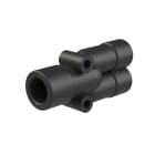 ABB - Raccordo a Y DN10+DN07 in PA6 nero IP66 per connessioni elettriche.