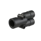 ABB - Raccordo a Y per tubi DN12 e DN10 in PA6 nero con protezione IP66. BVYD-121010GT