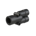 ABB - Raccordo a Y per tubi DN12 e DN10 in PA6 nero con protezione IP68.