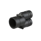 ABB - Raccordo a Y DN48+DN36 in PA6 nero IP68 per connessioni impermeabili.