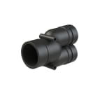 ABB - Raccordo a Y DN48+DN36 in PA6 nero IP68 per connessioni impermeabili.