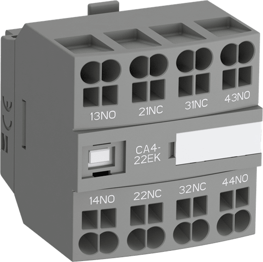 ABB - CA4-22MK Auxiliary Contact Block per CA4-22MK CONTATTI AUSILIARI.