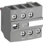 ABB - CAT4-11U Auxiliary Contact / Coil Terminal Block CONTATTI AUX NA+NC/BOBINA FRONT.