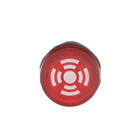 ABB - CB1-611R Buzzer Puls, Rosso, 110-130VCA Compact.