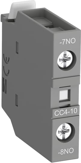 ABB - CC4-10 Leading Auxiliary Contact Block NA FRONT. ANTICIPATO.