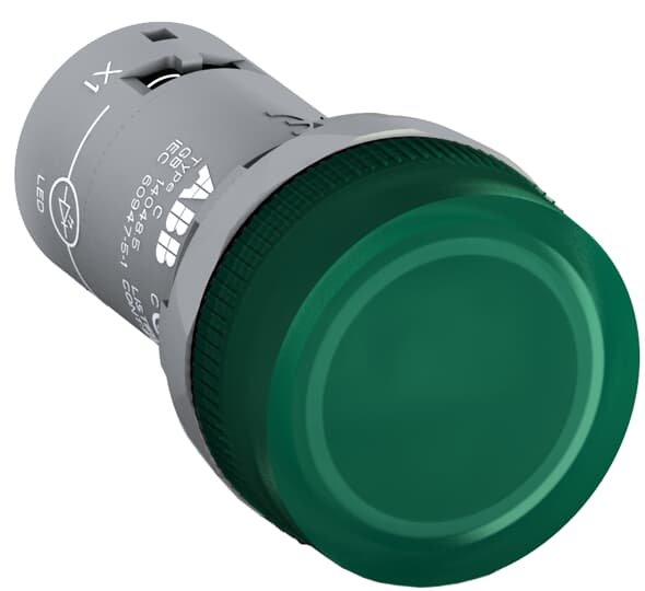 ABB - CL2-520G LAMP LED VERDE 220VCC Compact Pilot Light Green.