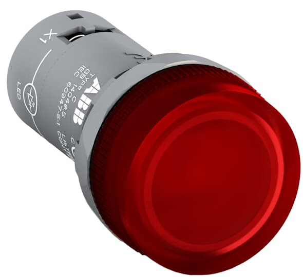 ABB - Compact Pilot Light Red CL2-523R Lamp LED Rosso 230VCA.