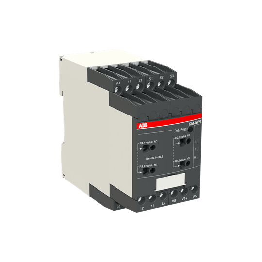 ABB - CM-IWN.1S Insulation monitoring relay REL?. ISOLAM. 400VAC-600VDC VI. CMIWN1S