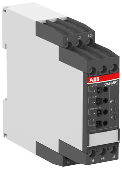 ABB - CM-MPS.43P Three-phase monitoring relay 300-500 VAC AL=VN-P-IN.