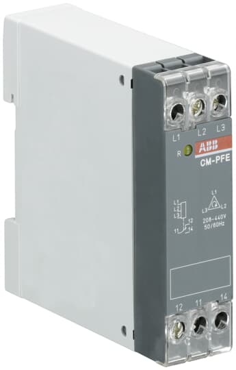 ABB - CM-PFE.2 Phase sequence monitoring relay per il controllo della sequenza e della mancanza di fase in impianti 3x200-50.