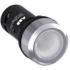 ABB - Pulsanti con tasto a filo luminoso 24V- compatti pushbutton clear.