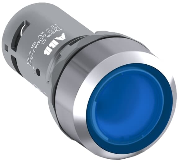 ABB - Pulsanti con tasto a filo luminoso 24V - Illuminated Pushbutton CP1-31L-10