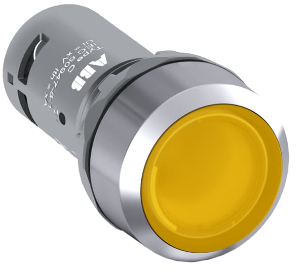 ABB - Pulsante Giallo Compatto CP1-31Y-10 Pulsante Compatto Luminoso.