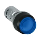ABB - Pulsante con tasto sporgente luminoso 22 blu compact.